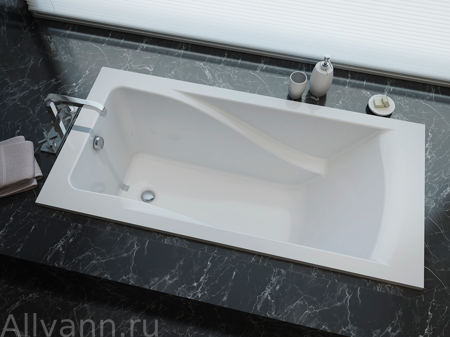 Ванна  акриловая Alex Baitler MADIN 180х80